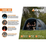 Vango Tahoe 500 Tent Deep Blue Vango - Dynamic Drive