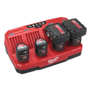 Milwaukee M12C4 M12 4 Bay Multi Charger Milwaukee - Dynamic Drive
