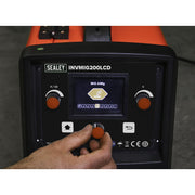 Sealey Inverter Welder MIG TIG & mmA 200A with LCD Screen INVMIG200LCD Sealey - Dynamic Drive