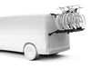 Thule WanderWay two-bike hanging trunk bike rack black Thule - Dynamic Drive