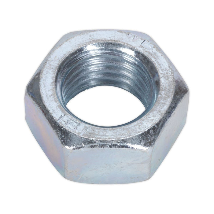 Sealey Steel Nut M24 Zinc DIN 934 Pack of 5 SN24 Sealey  - Dynamic Drive