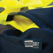 Tough Grit Hi-Vis 2-Tone Sweatshirt Yellow/Navy M Tough Grit - Dynamic Drive