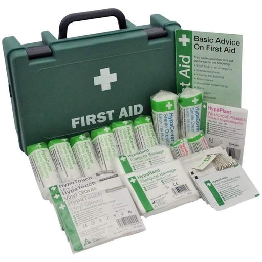 1-10 Person Premium HSE Compliant First Aid Workplace Kit, CE Marked, Long Exp. Safety First Aid Group  - Dynamic Drive