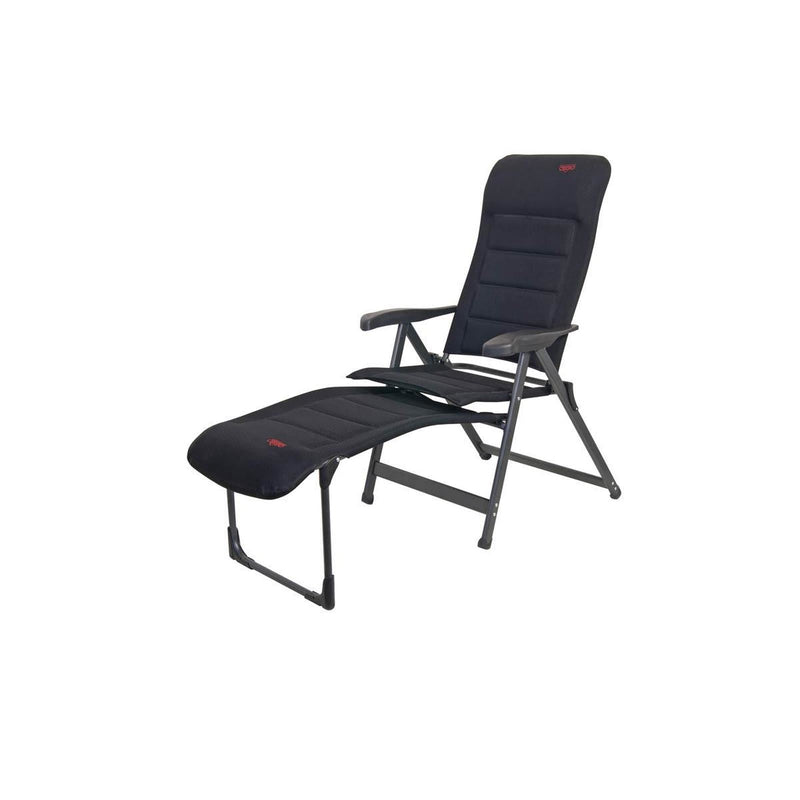 Crespo Footrest RP/215 Air Deluxe Black Crespo - Dynamic Drive