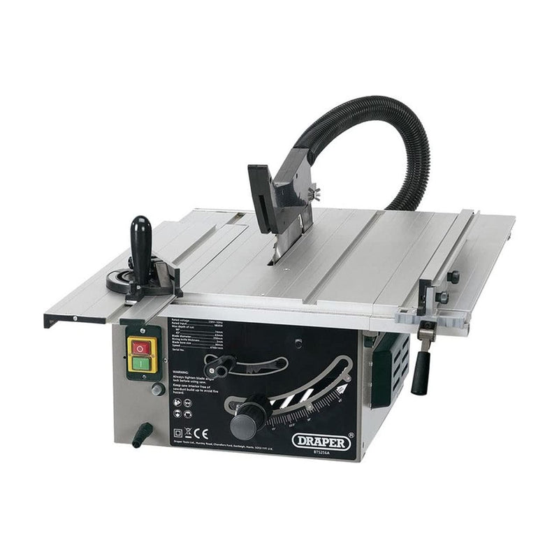 Draper Sliding Table Saw, 250mm, 1800W 99258 Draper - Dynamic Drive