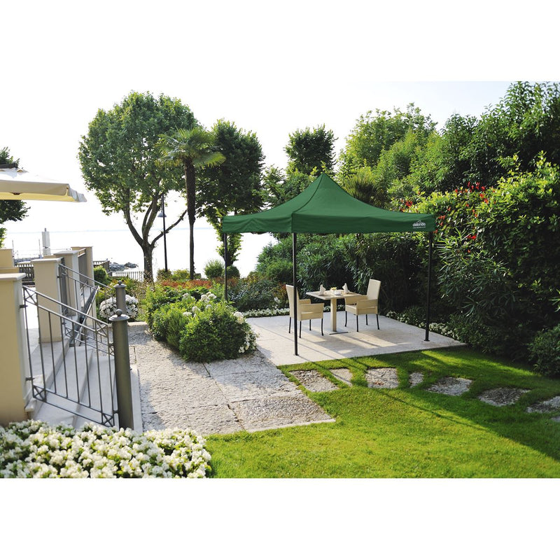Dellonda 2x2m Pop-Up Gazebo Heavy Duty with Carry Bag - Dark Green Dellonda - Dynamic Drive