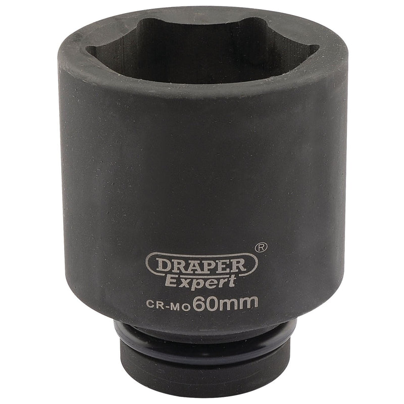 Draper Expert HI-TORQ 6 Point Deep Impact Socket, 1" Sq. Dr., 60mm Draper - Dynamic Drive