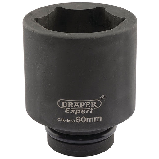 Draper Expert HI-TORQ 6 Point Deep Impact Socket, 1" Sq. Dr., 60mm Draper - Dynamic Drive