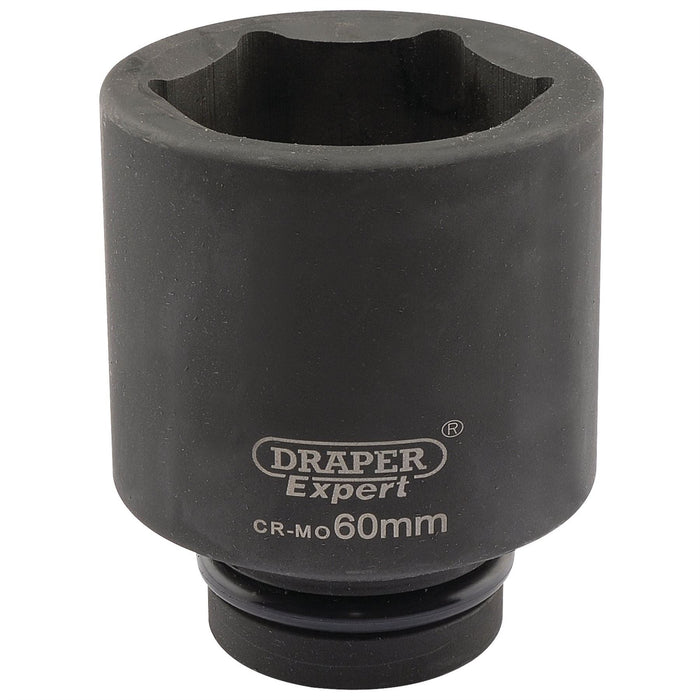 Draper Expert HI-TORQ 6 Point Deep Impact Socket, 1" Sq. Dr., 60mm Draper - Dynamic Drive