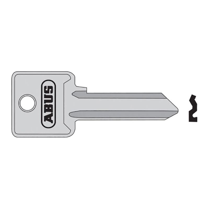 Abus Mechanical 85/30 30mm Right Hand Key Blank ABUS Mechanical - Dynamic Drive