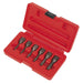Sealey Screw Extractor Set 6pc 3/8"Sq Drive AK8185 Sealey - Dynamic Drive