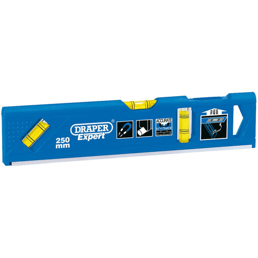 Draper Torpedo Level with Magnetic Base and Side View Vial, 250mm 69554 Draper - Dynamic Drive