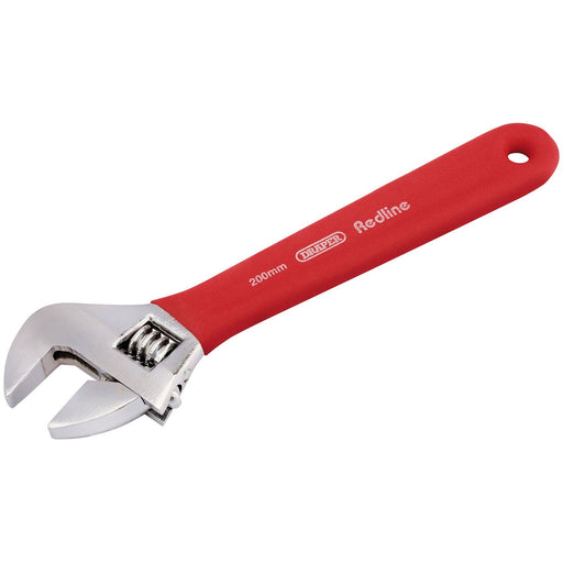 Draper Soft Grip Adjustable Wrench, 200mm, 25mm Capacity 67590 Draper - Dynamic Drive