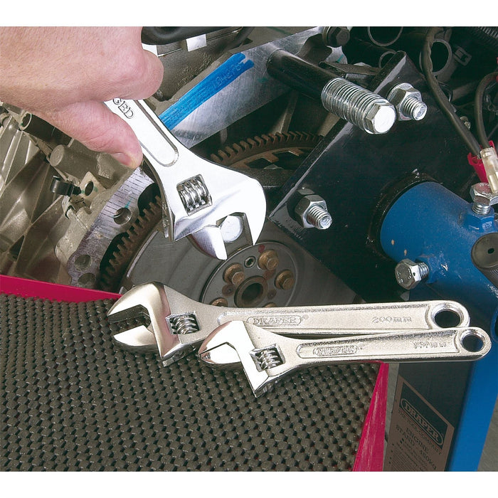 Draper Redline Adjustable Wrench Set (3 Piece) 67642 Draper - Dynamic Drive