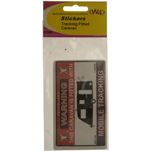 MDS1203 W4 Caravan Tracking Fitted Sticker 37108 W4 - Dynamic Drive