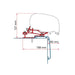 Fiamma Rapido C Line 425 Adapter Kit for Awnings Fiamma - Dynamic Drive