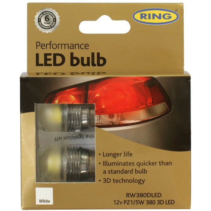 Ring rw380dled Set 2A lamps 12A V, LED 3d P21/5A W 7000A K 2 Ring Automotive - Dynamic Drive