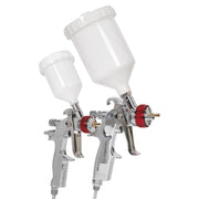 Sealey HVLP Gravity Feed Top Coat/Touch-Up Spray Gun Set HVLP774 Sealey - Dynamic Drive
