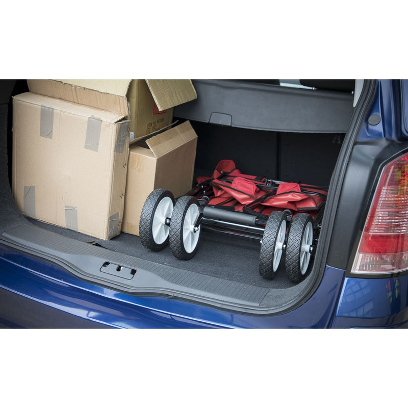 Sealey Canvas Trolley 70kg Capacity Folding CST802 Sealey - Dynamic Drive