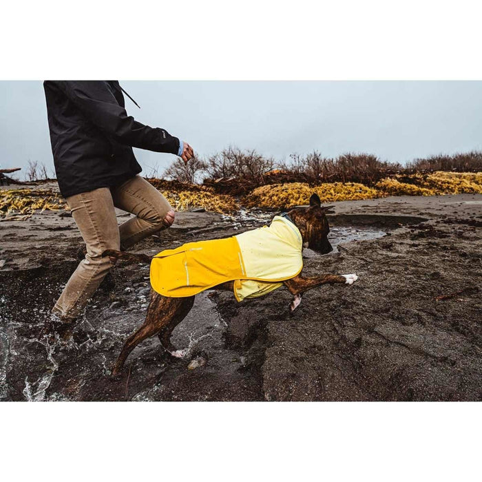 Ruffwear Sun Shower Dog Raincoat in Mineral Yellow (Small) Ruffwear - Dynamic Drive