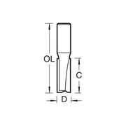 Trend 3/08 x 1/2 TCT Two Flute Cutter 12.7 x 25mm Trend - Dynamic Drive