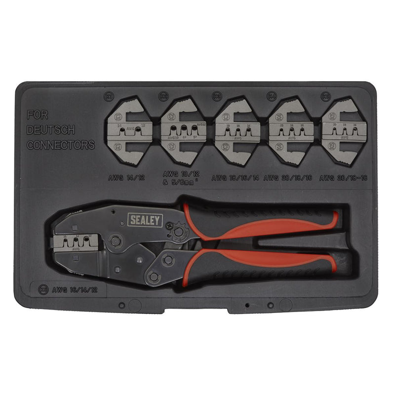 Sealey Deutsch Connector Plier Set 7pc AK3870 Sealey - Dynamic Drive