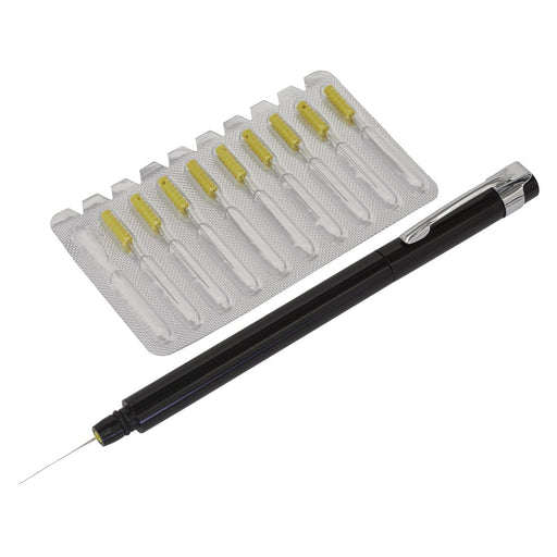 Sealey Paint Dirt Removal Pen with Needle Set MK78 Sealey - Dynamic Drive