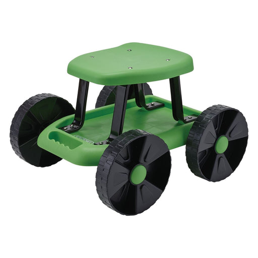 Draper Roller Garden Cart and Seat 28461 Draper - Dynamic Drive