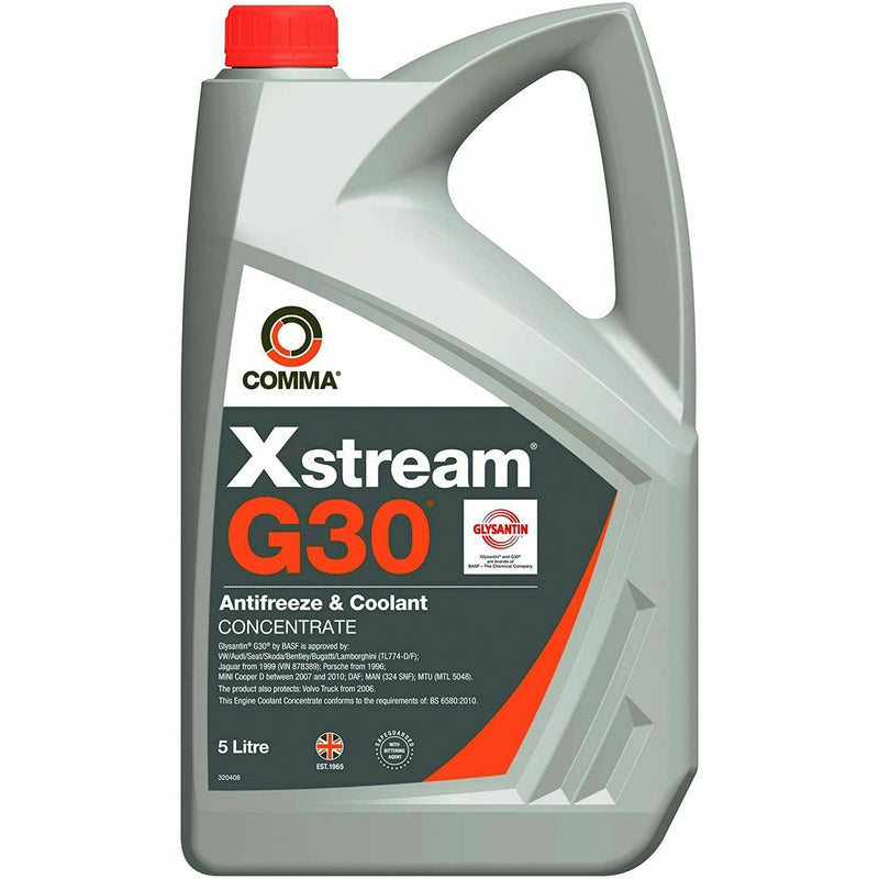 Comma - Xstream G30 Antifreeze & Coolant Concentrate XSR5L - 5L Comma  - Dynamic Drive