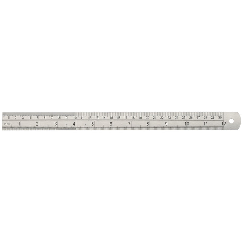 Draper Steel Rule, 300mm/12" 59641 Draper - Dynamic Drive