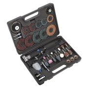 Sealey Air Angle Grinder/Sander Kit 48Pc Sealey - Dynamic Drive