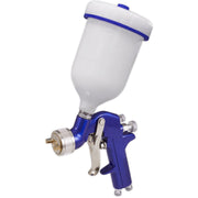 Sealey Gravity Feed Spray Gun 1.3mm Set Up 600ml Paint Pot Vehicle Car Blue Sealey  - Dynamic Drive