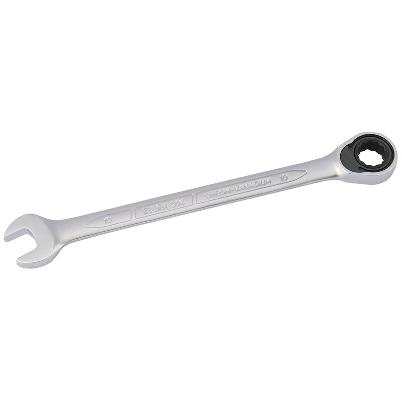 Draper Elora Metric Ratcheting Combination Spanner, 10mm 58389 Draper - Dynamic Drive
