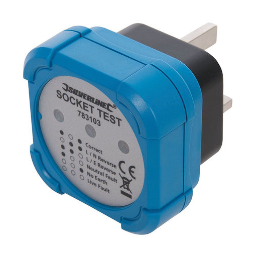 Silverline Socket Tester 13A Silverline - Dynamic Drive