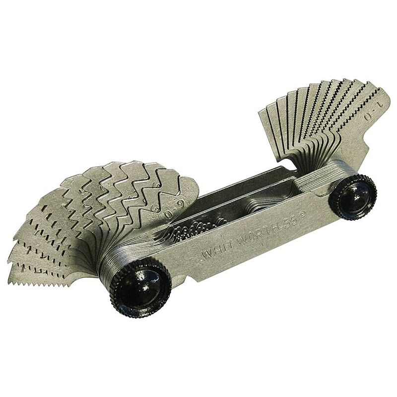 Faithfull Screw Pitch Gauge 52 Metric Whitworth Faithfull - Dynamic Drive