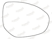 Summit Stick-On Standard Mirror Glass fits Mazda 2 07 to 12, Mazda 3 09 to 13 & Mazda 6 07 to 09 RHS Summit - Dynamic Drive