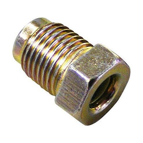 Wot-Nots Brake Pipe Unions - Male M10 x 1 Pitch - Pack of 10 Pearl - Dynamic Drive
