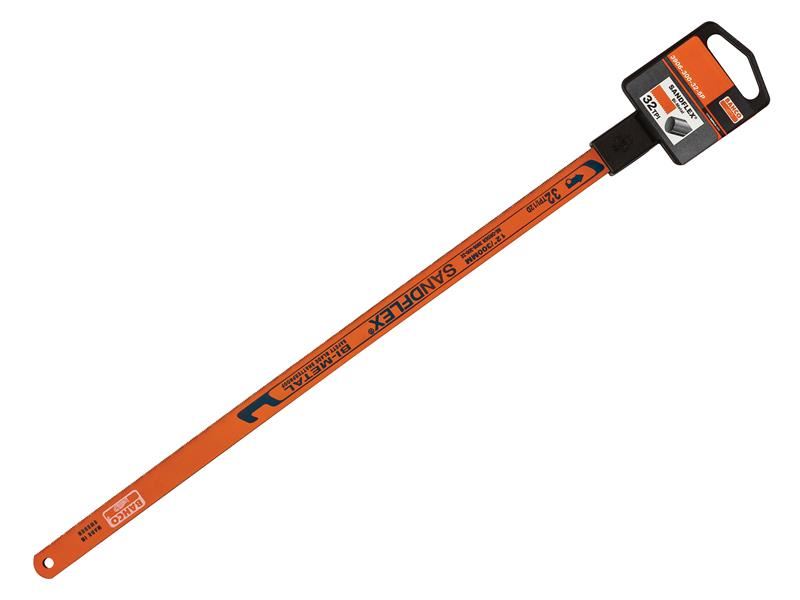 Bahco 3906 Sandflex® Hacksaw Blades 300mm (12in) x 32 TPI (Pack 5) Bahco - Dynamic Drive