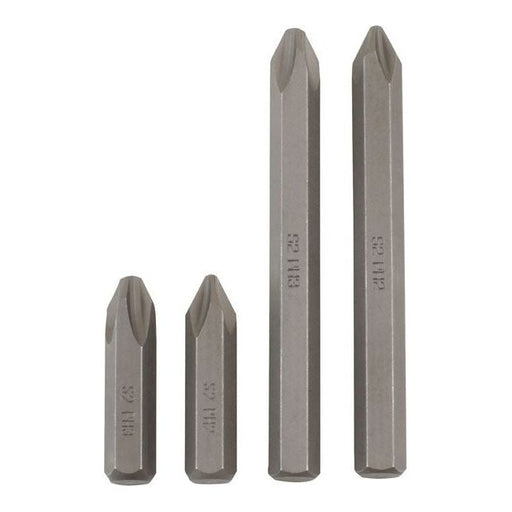 Laser JIS Impact Bits 4pc 7724 Laser - Dynamic Drive