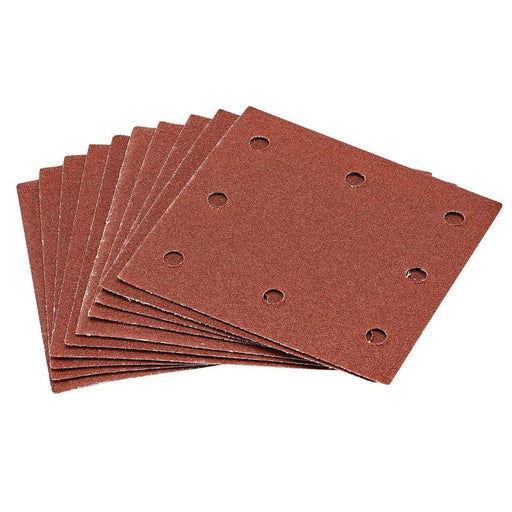 Draper 1/4 Sanding Sheets, 105 x 115mm, 80 Grit 93516 Draper - Dynamic Drive