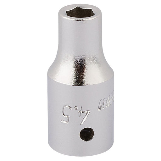 Draper Elora Hexagon Socket, 1/4" Sq. Dr., 4.5mm 11092 Draper - Dynamic Drive