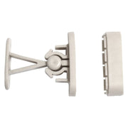 AG Viva Door Catch Kit White for Caravan/Motorhomes AG - Dynamic Drive