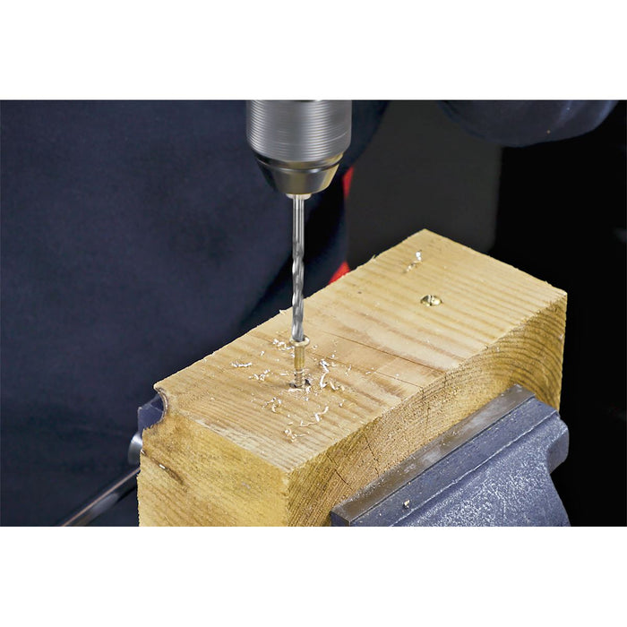 Sealey Left-Hand Spiral Drill Bit Set 25pc AK8191 Sealey - Dynamic Drive