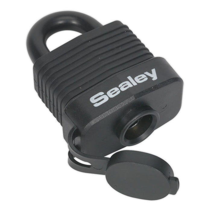 Sealey Steel Body Weatherproof Padlock 45mm Sealey - Dynamic Drive