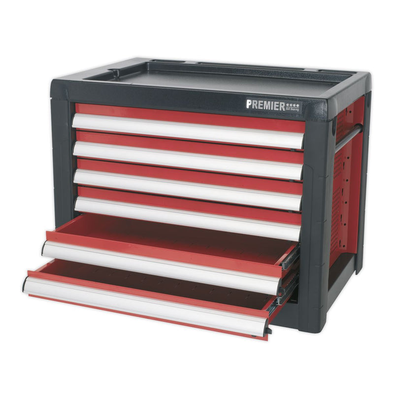 Sealey Topchest 6 Drawer with Ball-Bearing Slides AP2403 Sealey - Dynamic Drive