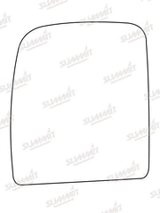 Summit Heated Base Plate With Commercial Mirror Glass fits Fiat Scudo, Cit Jumpy, Peugeot Expert LHS Summit - Dynamic Drive
