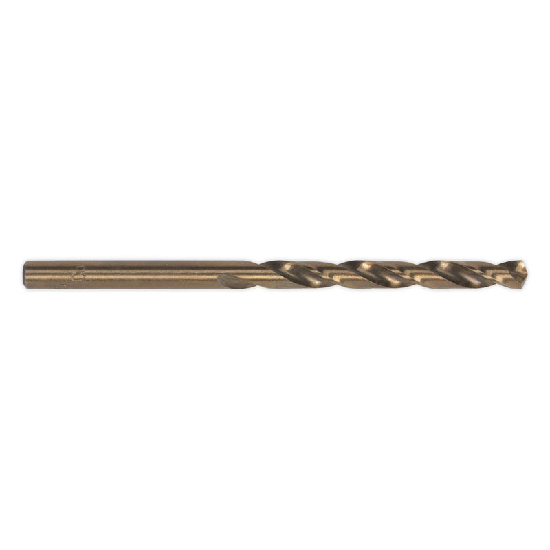 Sealey HSS Cobalt Fully Ground Drill Bit1/4" Pack of 10 DBI14CB Sealey - Dynamic Drive