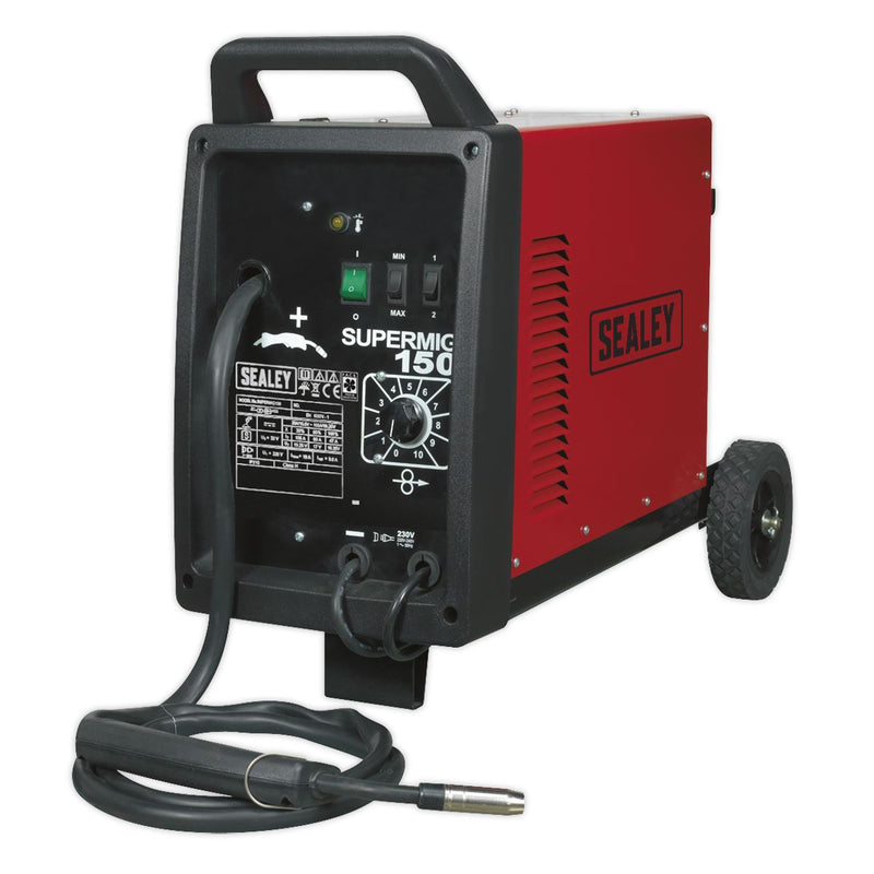 Sealey Professional MIG Welder 150A 230V SUPERMIG150 Sealey - Dynamic Drive