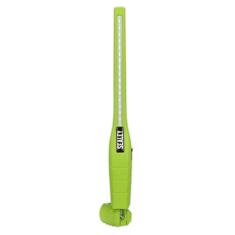 Sealey LED3604G Rechargeable 360° Slim Inspection Lamp 16 SMD LED + 1W LED Green Sealey  - Dynamic Drive