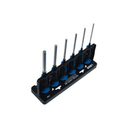 Laser Parallel Pin Punch Set, Long 6pc 7328 Laser - Dynamic Drive